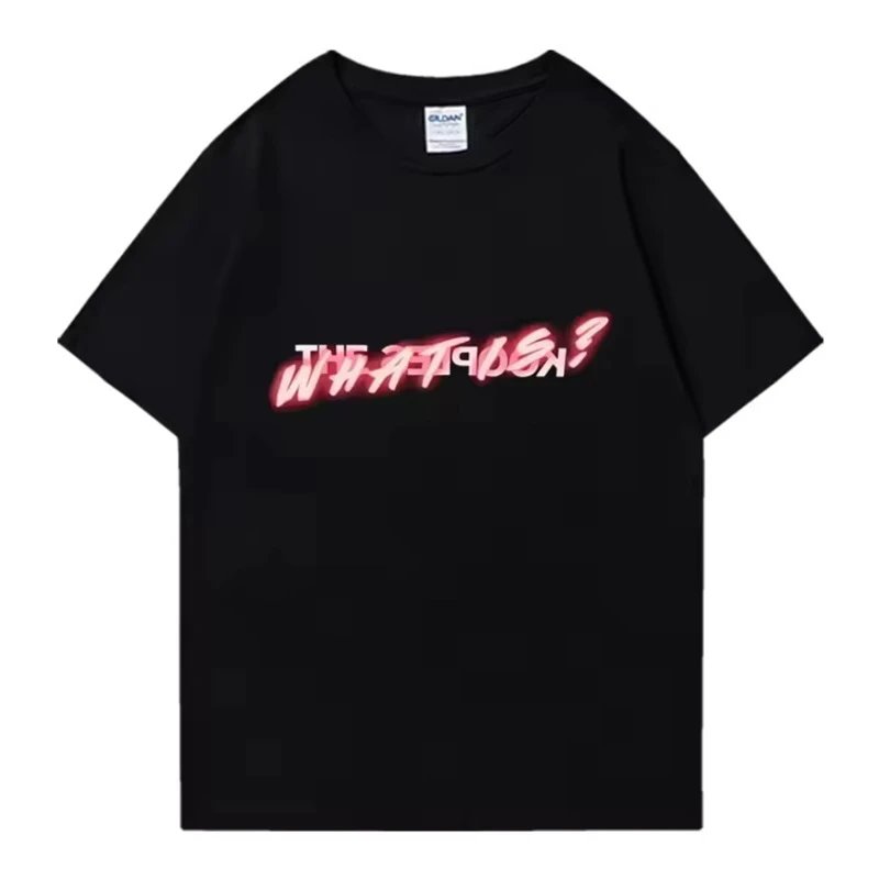 The Kooples T-Shirts Short-Sleeve Graphic Print Crewneck T-Shirt — 7-Black