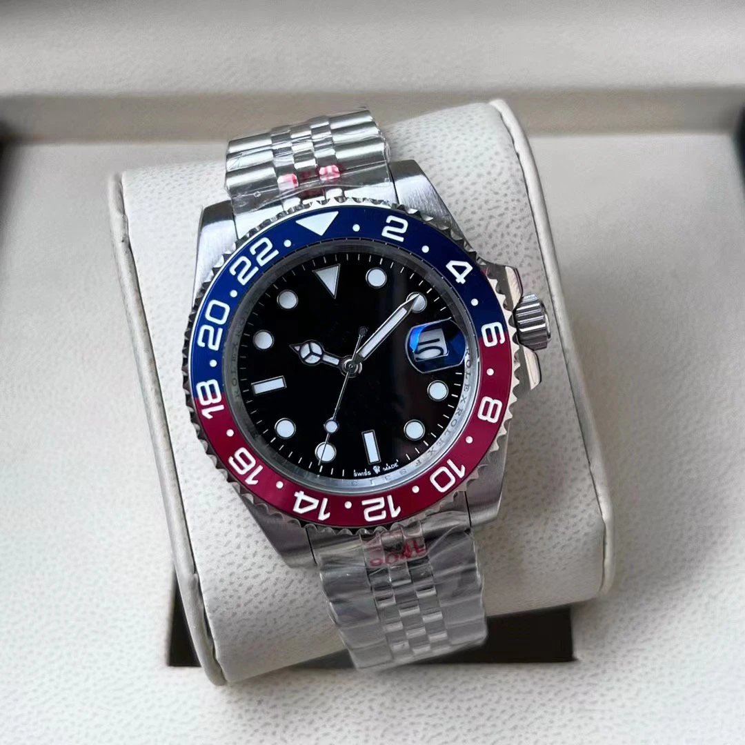Rolex Submariner and GMT-Master — Five-bead red-and-blue cola ring