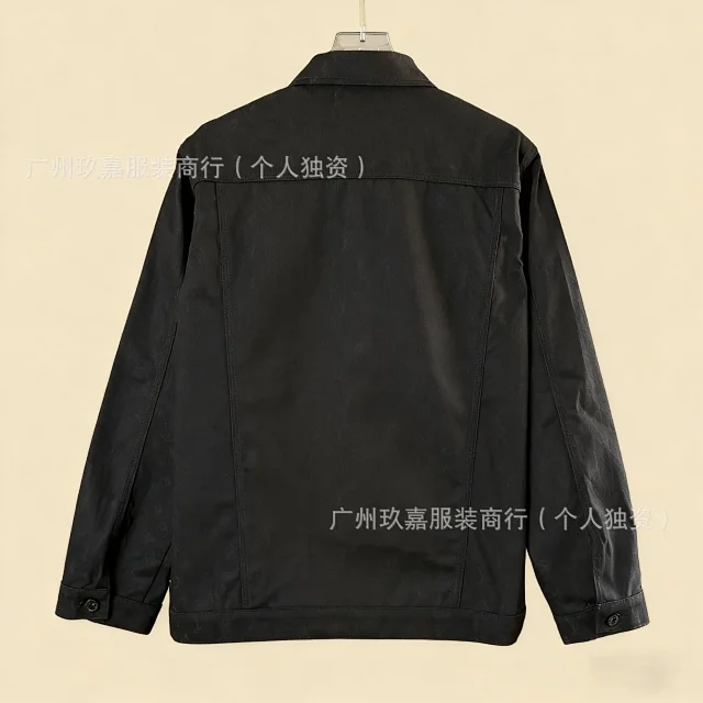 Louis Vuitton Jackets Monogram Print Denim Jacket product detail image 12