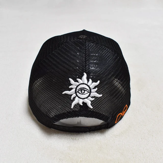 Godspeed Hats GS002 embroidered mesh trucker cap product detail image 4