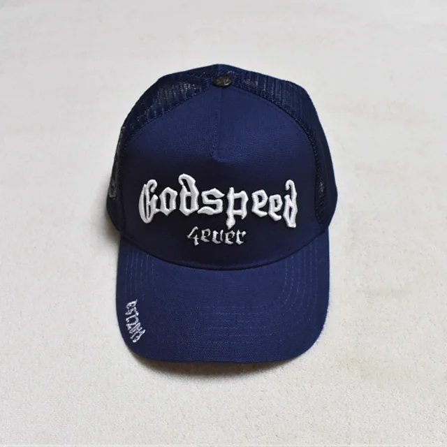Godspeed Hats GS002 embroidered mesh trucker cap product detail image 11