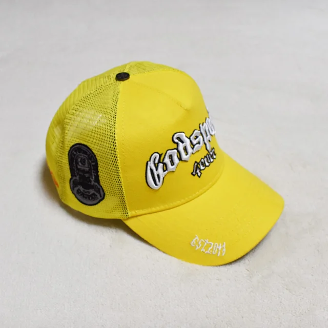 Godspeed Hats GS002 embroidered mesh trucker cap product detail image 18