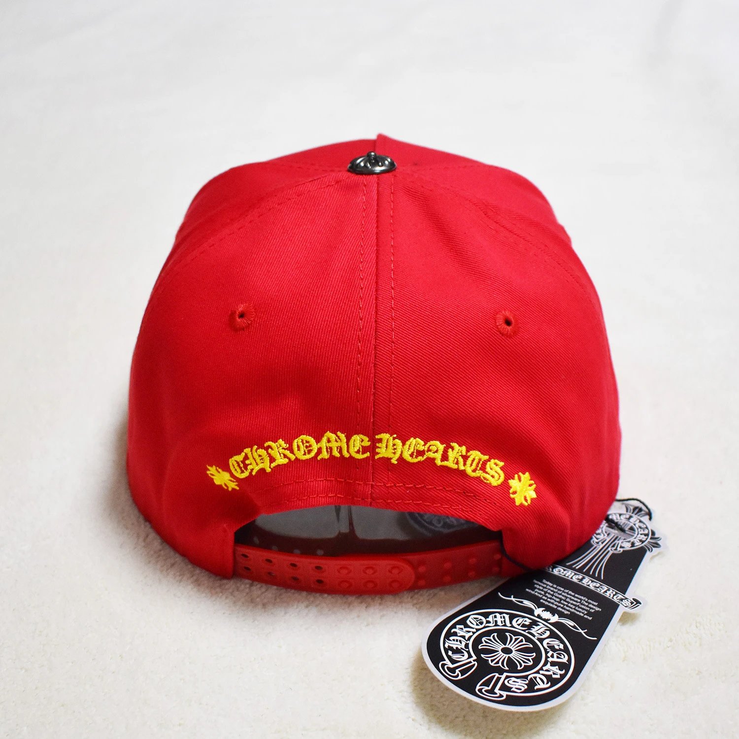 Chrome Hearts Hats Mesh Trucker Cap with Embroidered Graphics image 4
