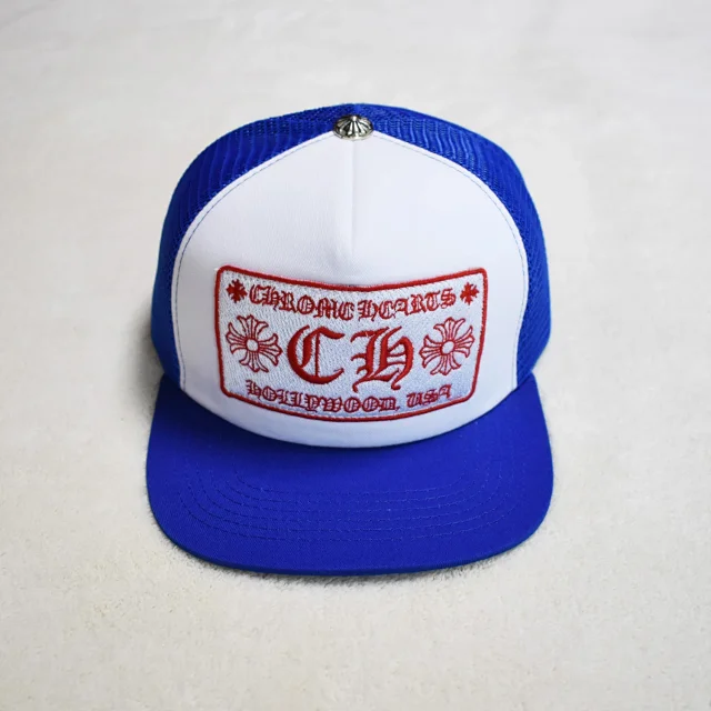 Chrome Hearts Hats Mesh Trucker Cap with Embroidered Graphics product detail image 2