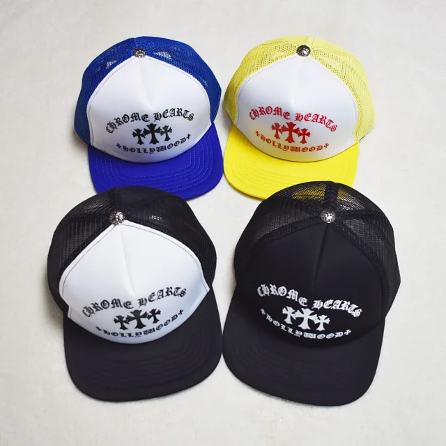 Chrome Hearts Hats Mesh Trucker Cap with Embroidered Graphics product detail image 16