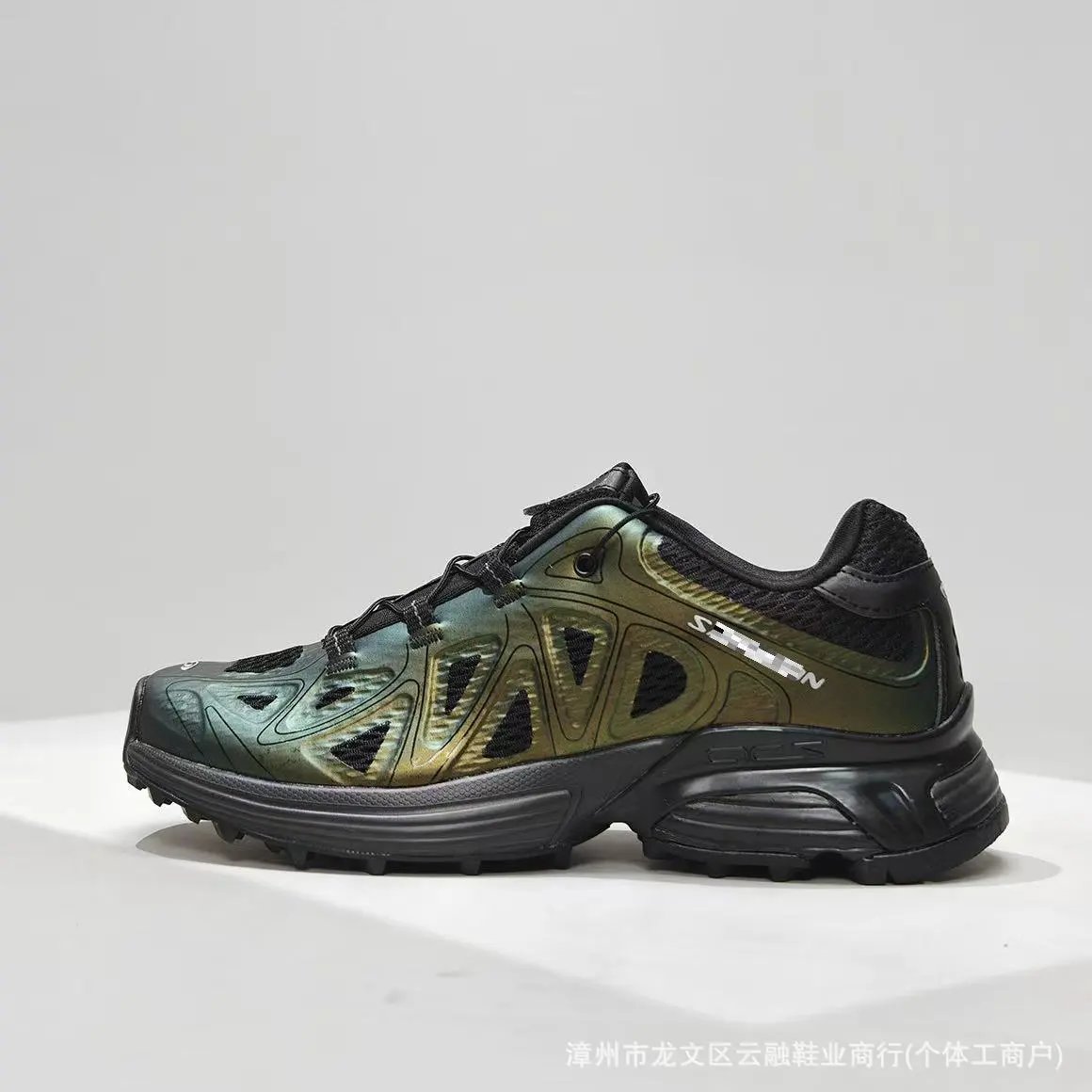 Salomon ACS Pro OG Holographic Green Running Shoes