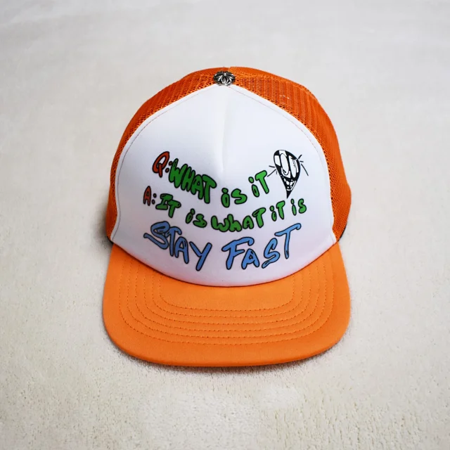 Chrome Hearts Hats Mesh Trucker Cap with Embroidered Graphics product detail image 38