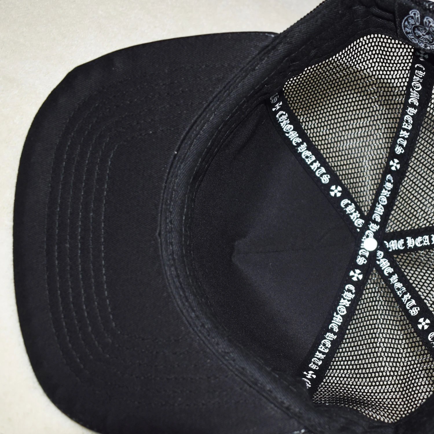 Chrome Hearts Camo Snapback Cap with Orange Logo Hats - 46
