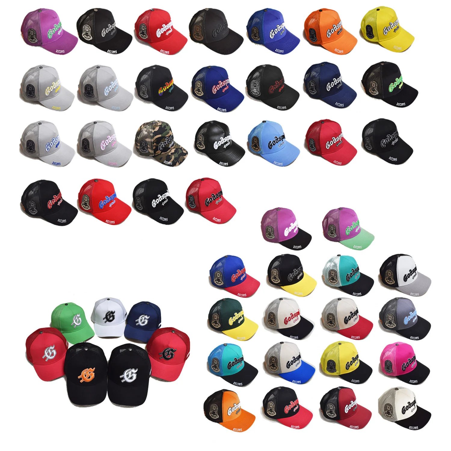 Godspeed Hats GS002 embroidered mesh trucker cap image 5