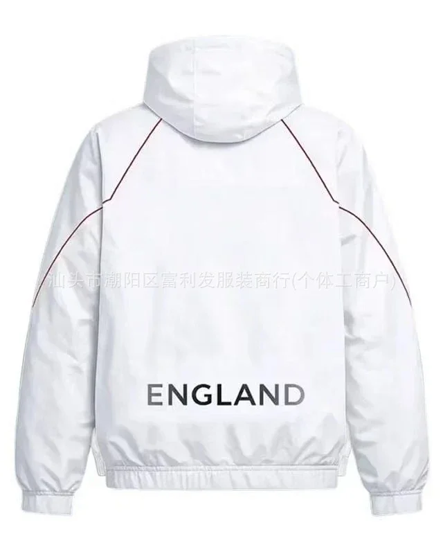 Unbranded Jackets Hooded zip jacket with MARTY SUPREME three-star print product detail image 2
