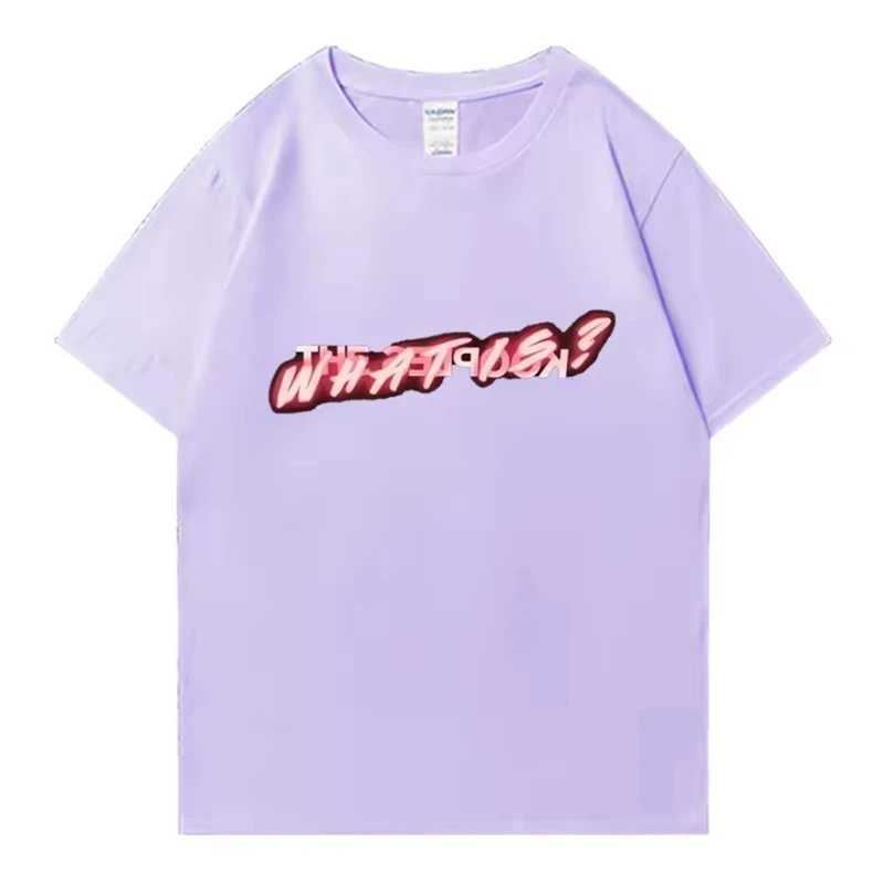 The Kooples T-Shirts Short-Sleeve Graphic Print Crewneck T-Shirt — Light purple