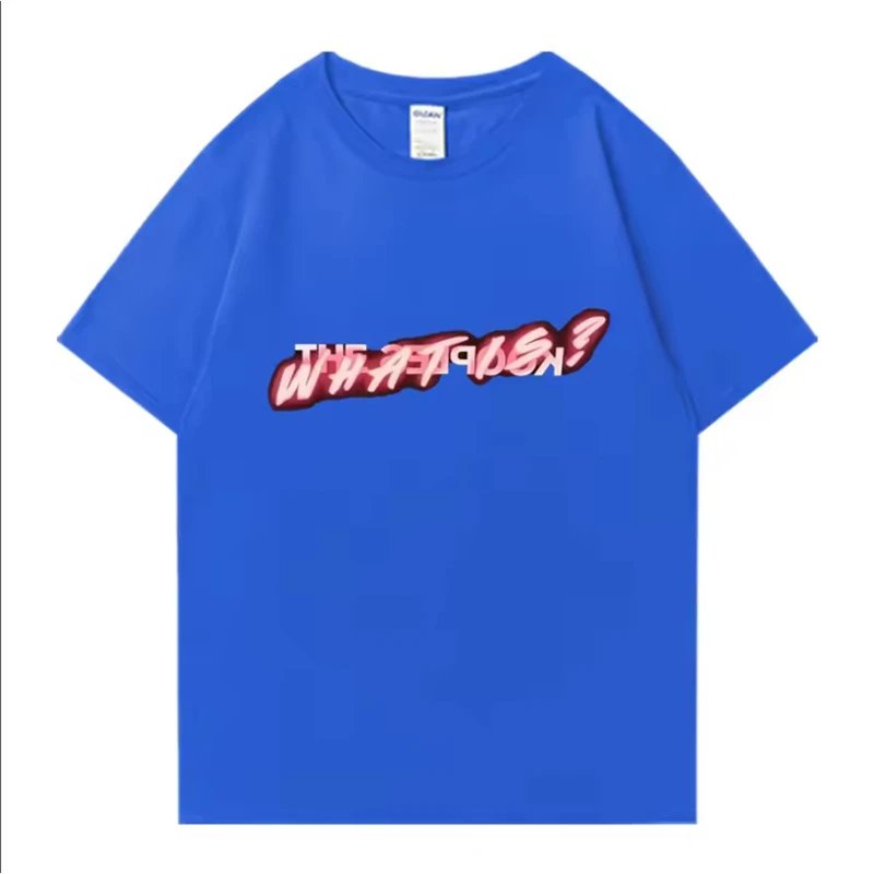 The Kooples T-Shirts Short-Sleeve Graphic Print Crewneck T-Shirt — Blue