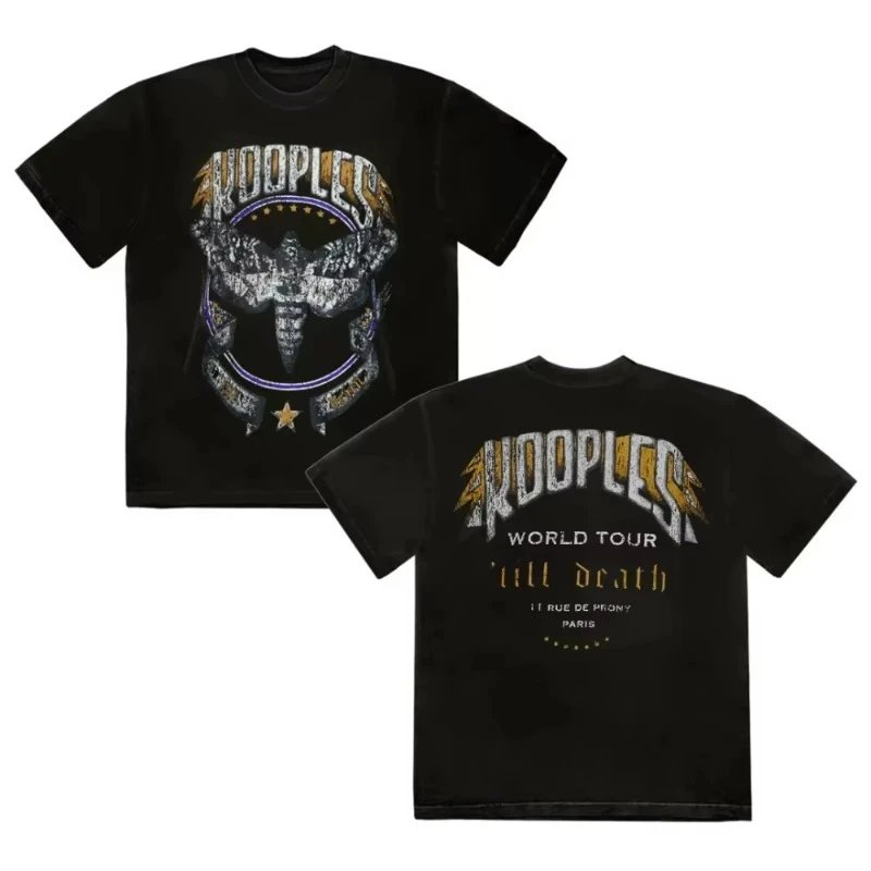 The Kooples T-Shirts Short-Sleeve Graphic Print Crewneck T-Shirt image 7