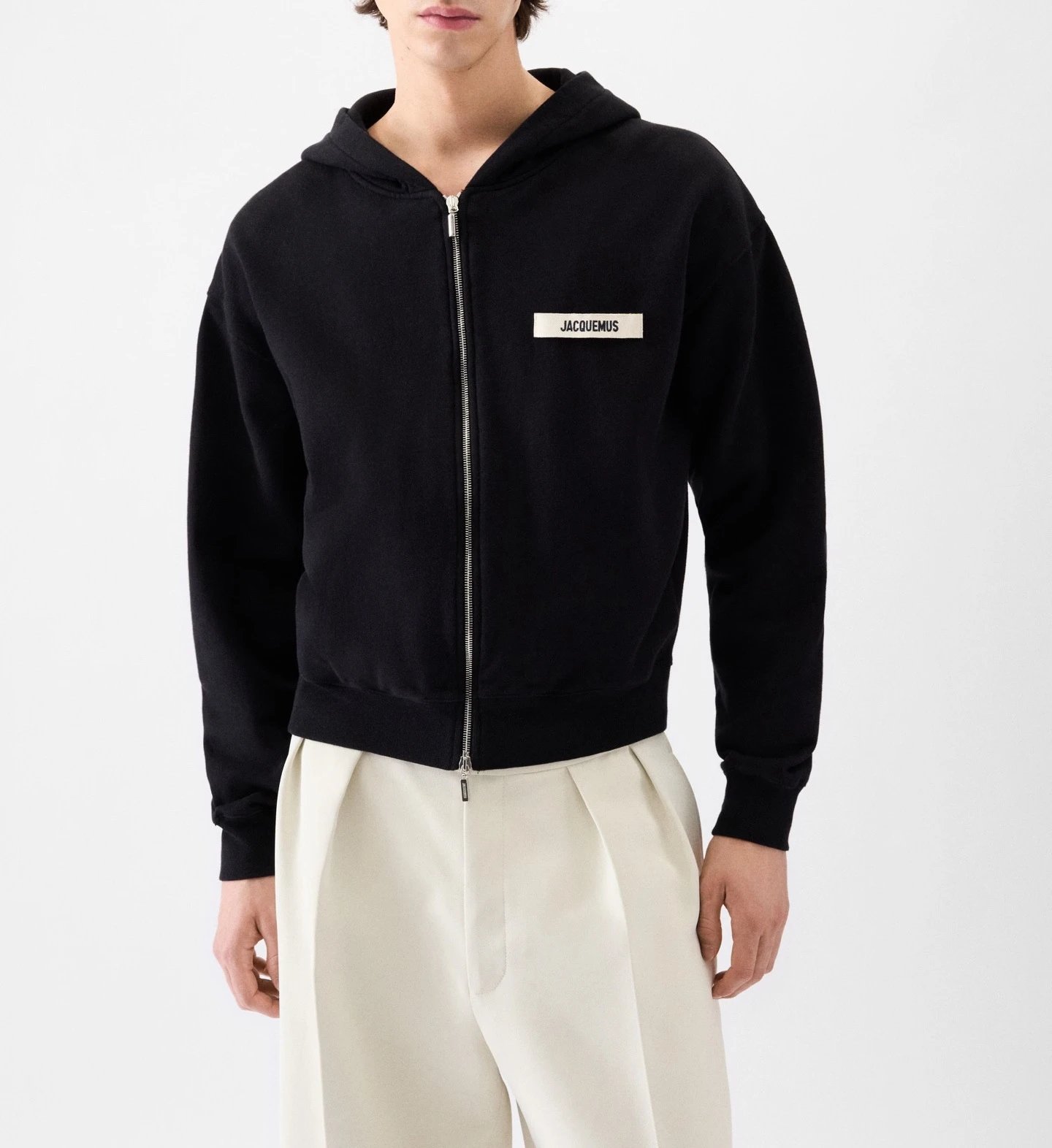 Jacquemus Bomber Cardigan Light Gray Outerwear - 12