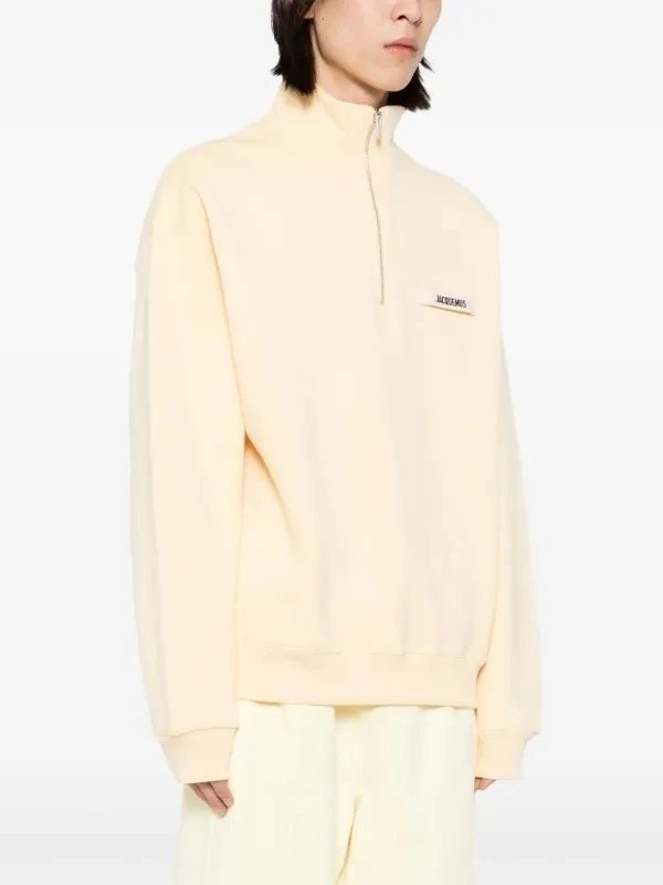 Jacquemus Bomber Cardigan Light Gray Outerwear - 10