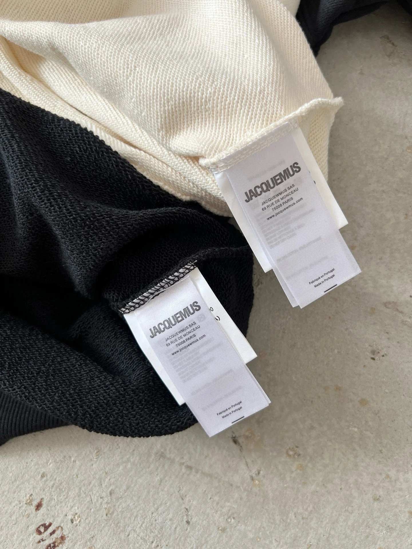 Jacquemus Bomber Cardigan Light Gray Outerwear - 30