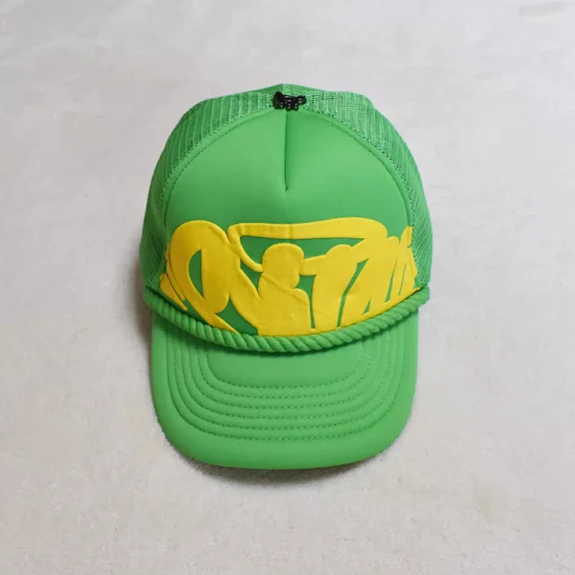 Syna World Hats Mesh trucker cap with raised logo and rope trim product detail image 11