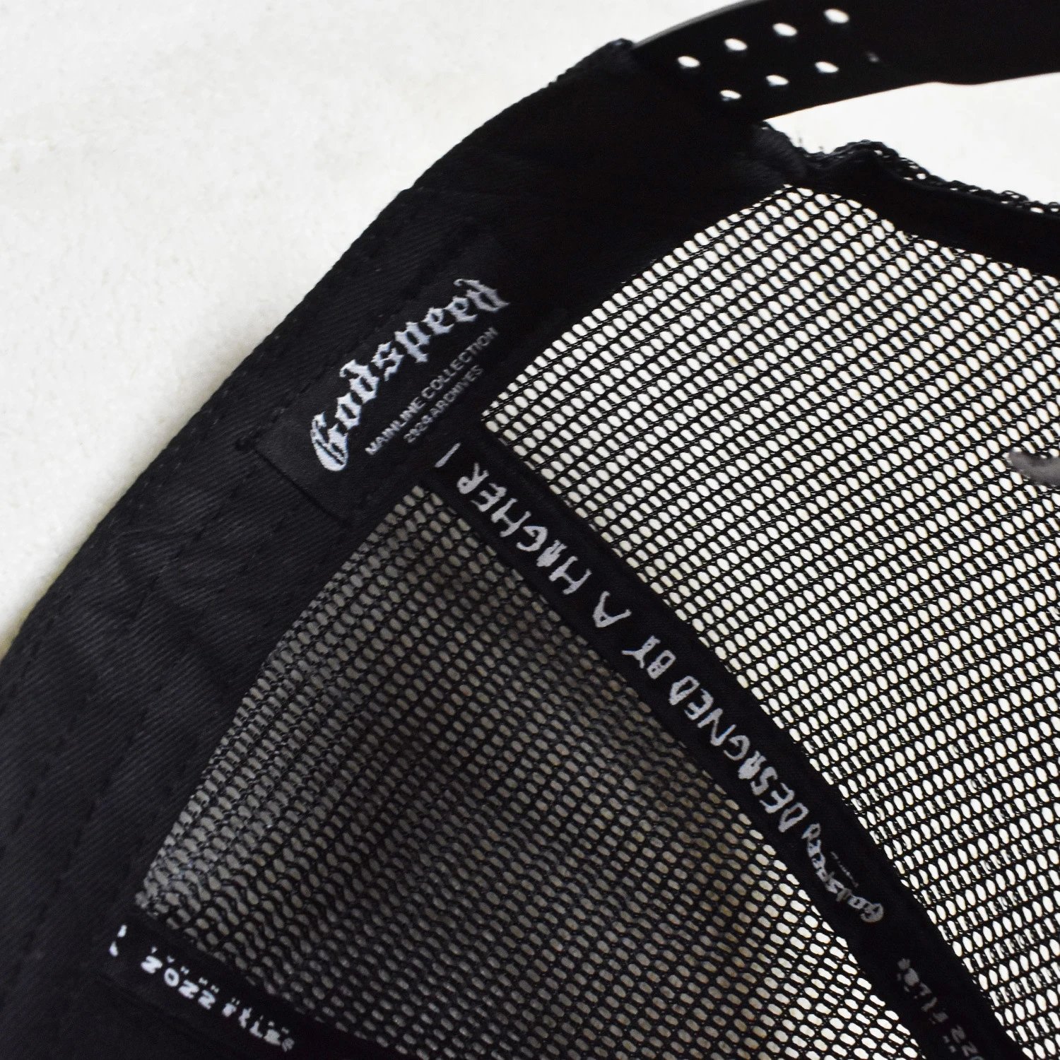 Godspeed Established 2019 Black Mesh Trucker Cap Hats - 8