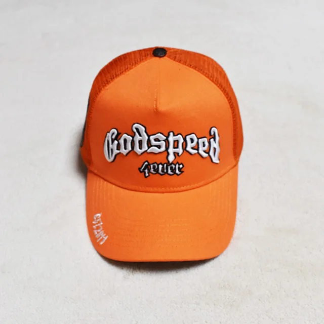 Godspeed Hats GS002 embroidered mesh trucker cap product detail image 14