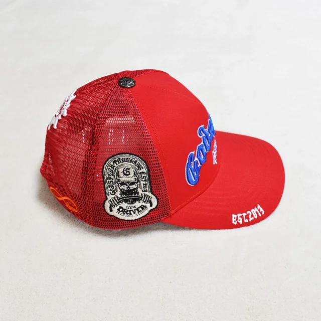 Godspeed Hats GS002 embroidered mesh trucker cap product detail image 35