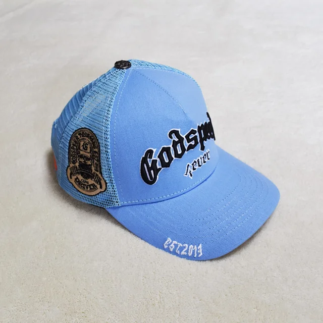 Godspeed Hats GS002 embroidered mesh trucker cap product detail image 26