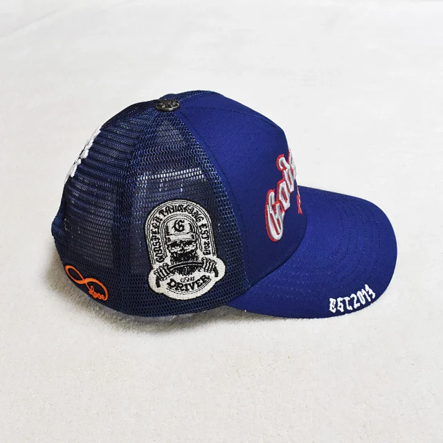 Godspeed Hats GS002 embroidered mesh trucker cap product detail image 33