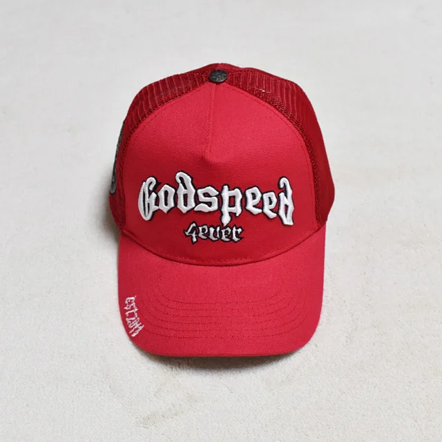 Godspeed Hats GS002 embroidered mesh trucker cap product detail image 23