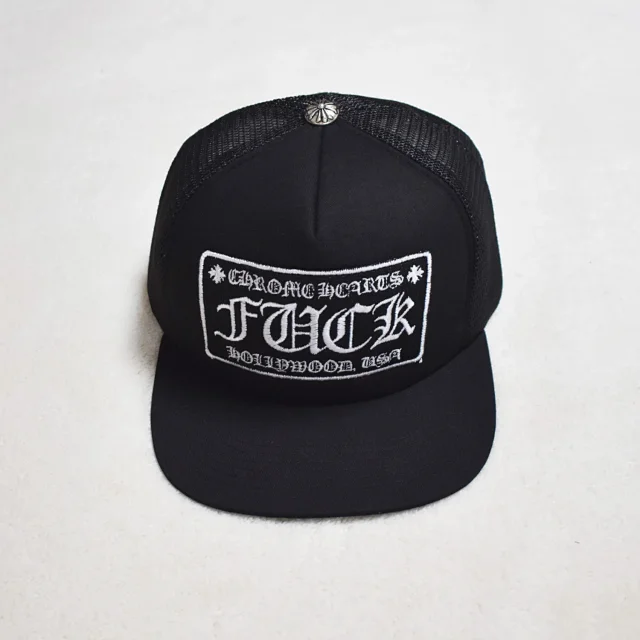 Chrome Hearts Hats Mesh Trucker Cap with Embroidered Graphics product detail image 12