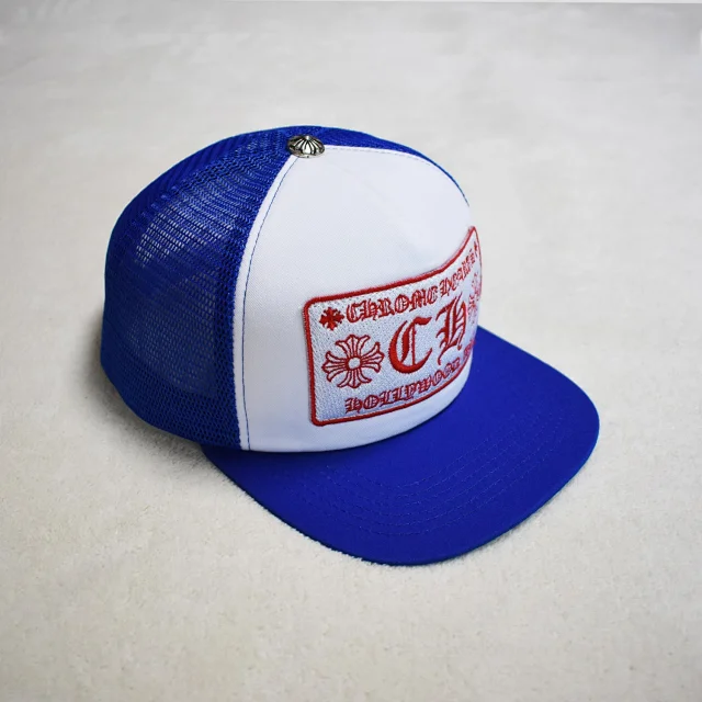 Chrome Hearts Hats Mesh Trucker Cap with Embroidered Graphics product detail image 3