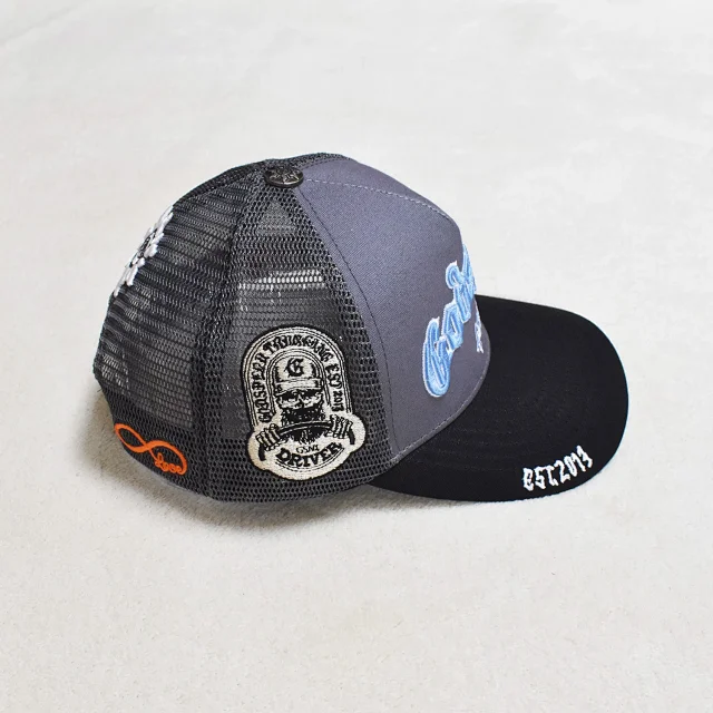 Godspeed Hats GS002 embroidered mesh trucker cap product detail image 41