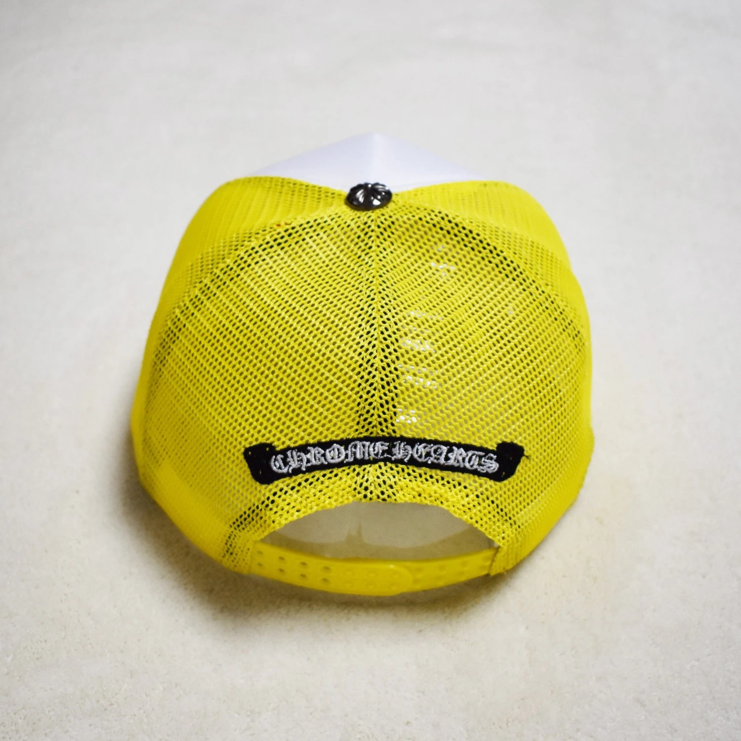 Chrome Hearts Camo Snapback Cap with Orange Logo Hats - 26