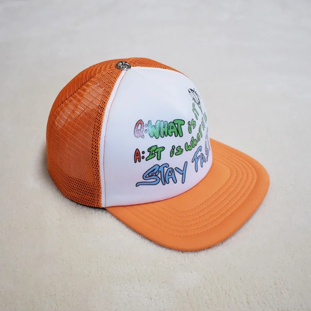 Chrome Hearts Hats Mesh Trucker Cap with Embroidered Graphics product detail image 39