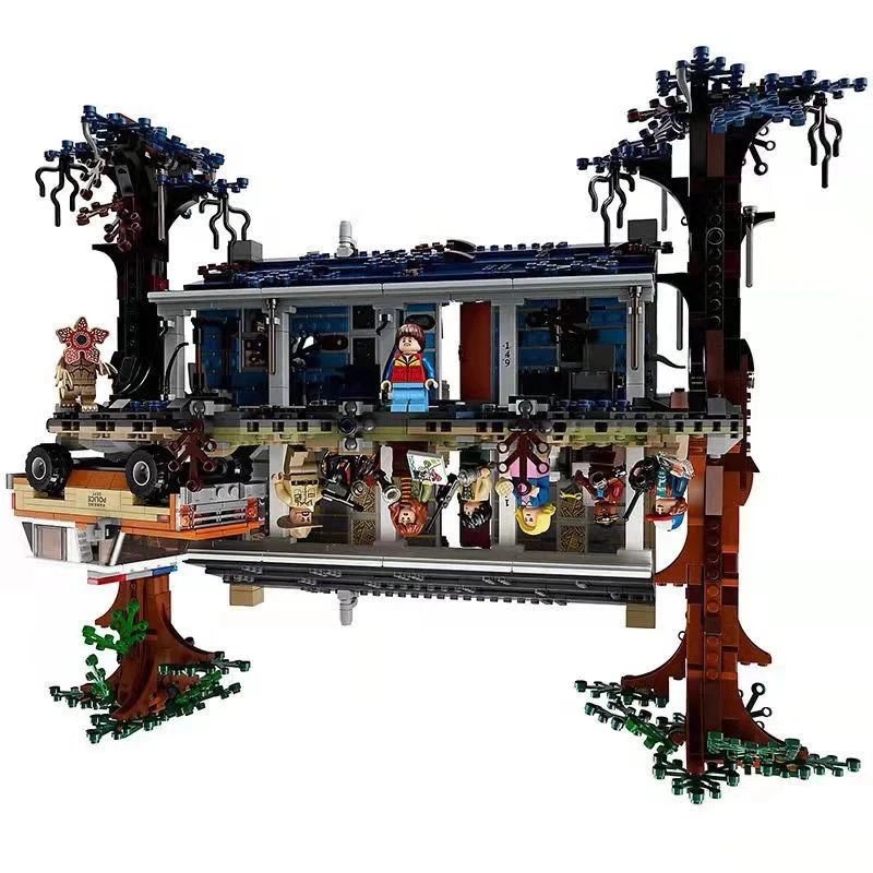 Export High-Quality Brick Version [Stranger Things Upside Down World]