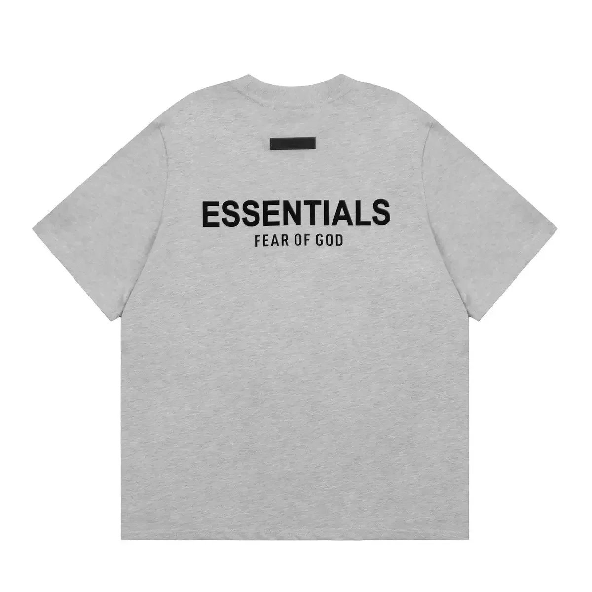 Light Grey Short Sleeve (Flocked)