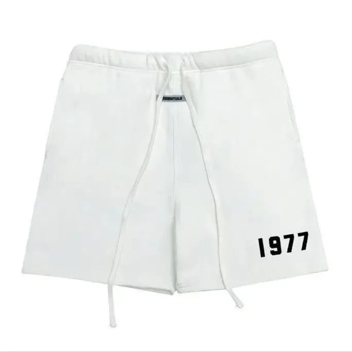 1977 White Shorts (Flocked)