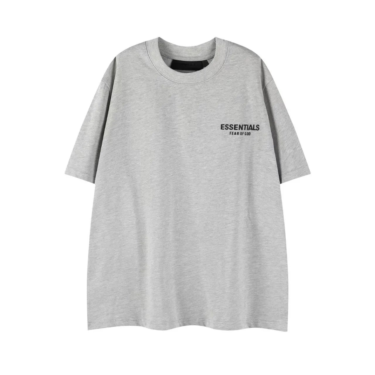 Grey Short Sleeve (Silicone Label)