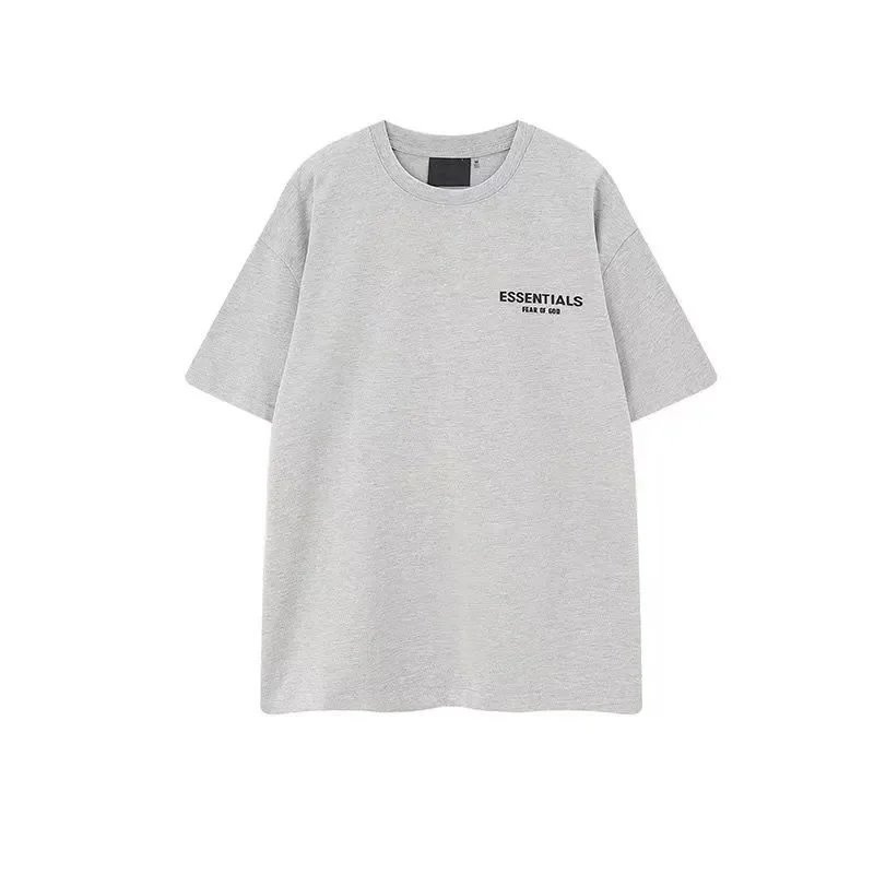 Grey Short Sleeve (Flocked)