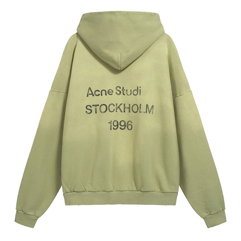 Acne Studios Stockholm 1996 Hoodie Deep Teal - 11