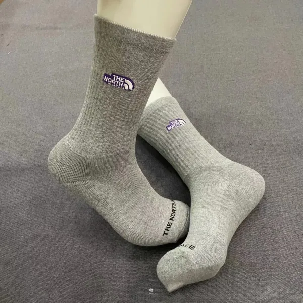 The North Face Trekking Socks Gray Socks - 9