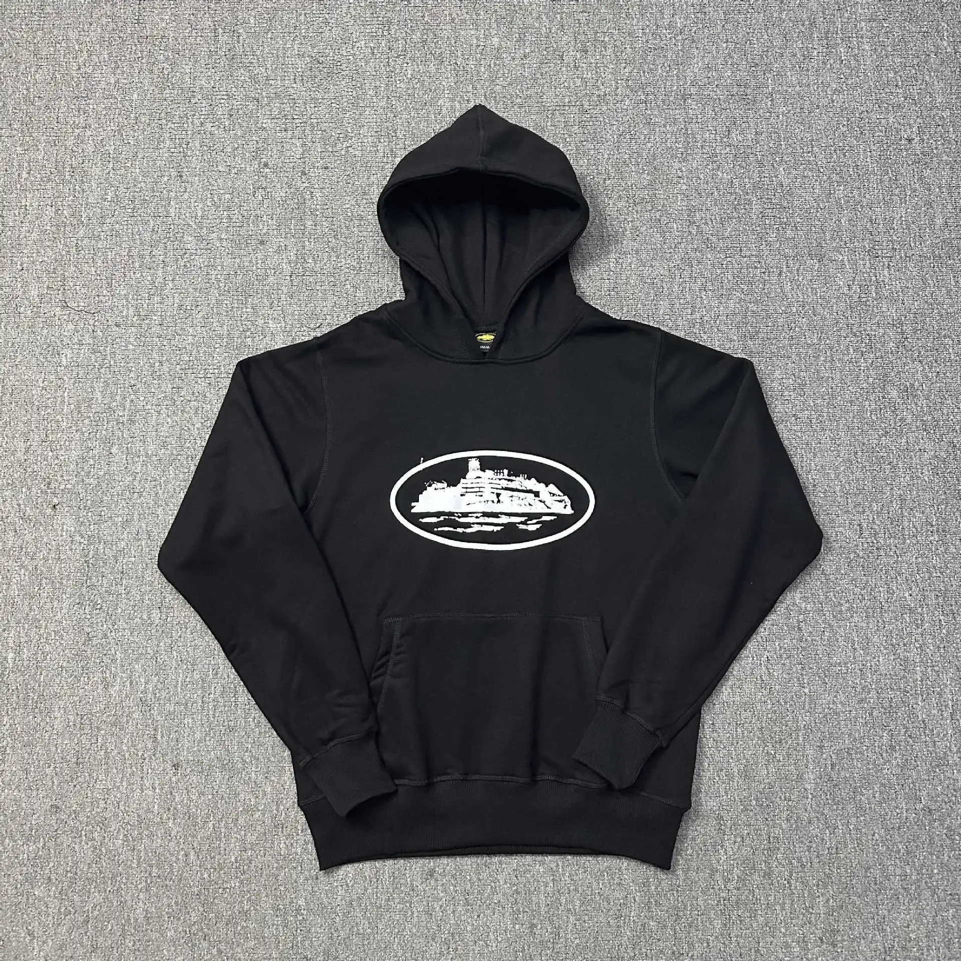 Corteiz Classic Island Oval Print Hoodie