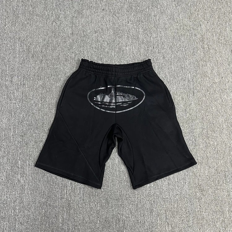 Corteiz Island Oval Print Casual Mid-Length Shorts - rep szorty
