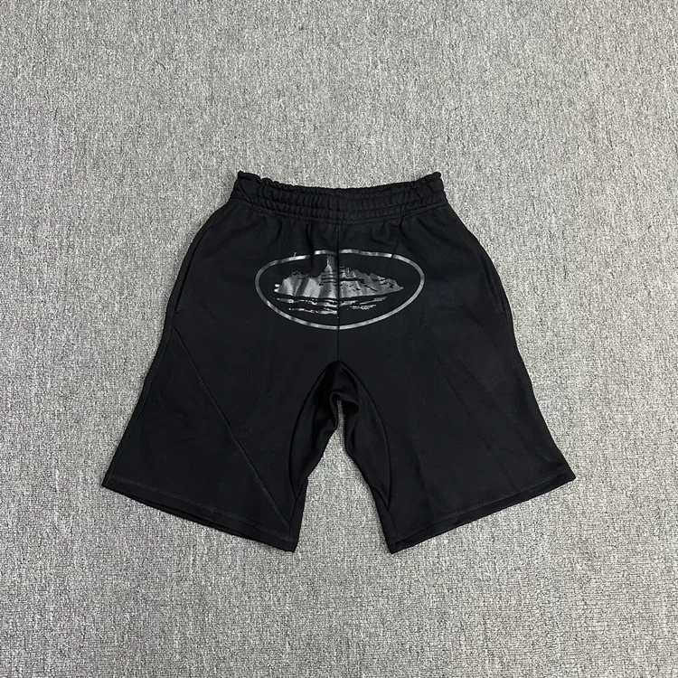 Corteiz Island Oval Print Casual Mid-Length Shorts