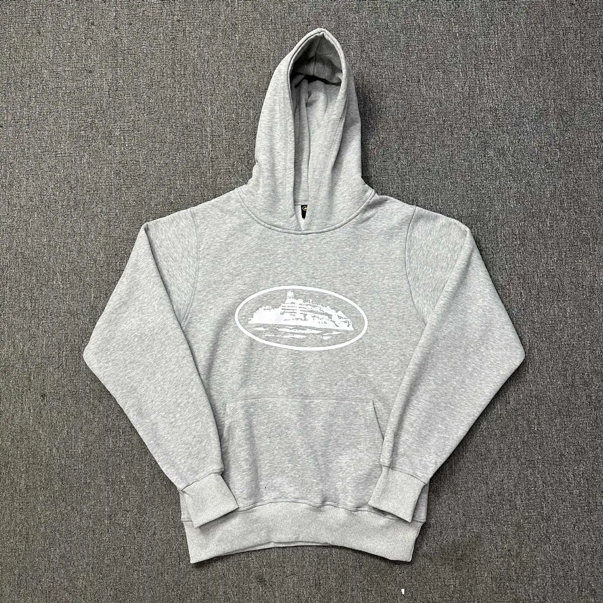 Corteiz Classic Island Oval Print Hoodie