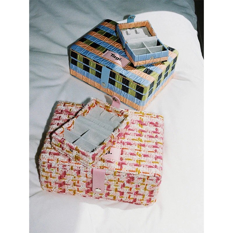 Tagi Uncategorized Tweed Jewelry Box Set image 2