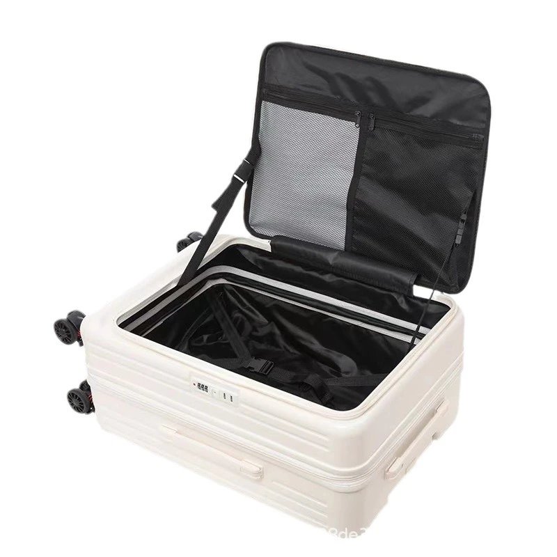 Unbranded Travel Bags Side-Opening Hard-Shell Spinner Suitcase image 5