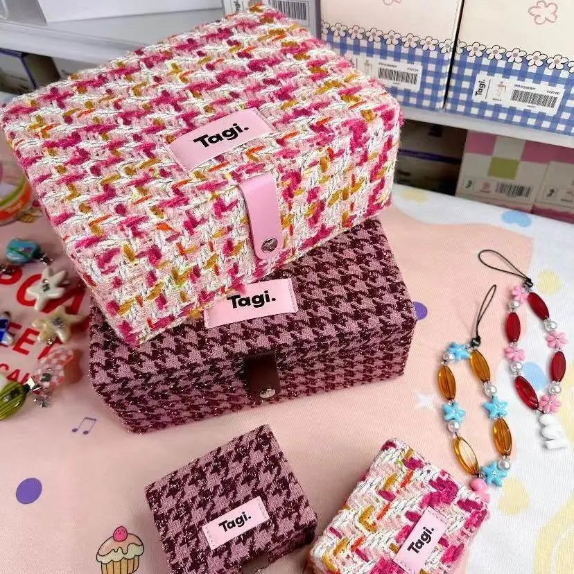 Tagi Uncategorized Tweed Jewelry Box Set image 4