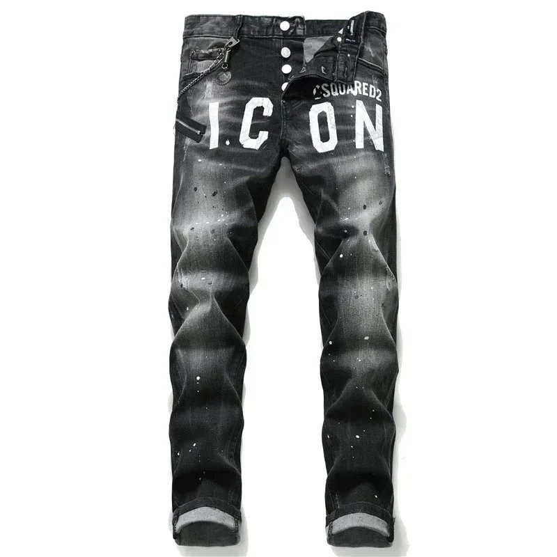 JL27 Men's Italian Autumn/Winter Jeans D