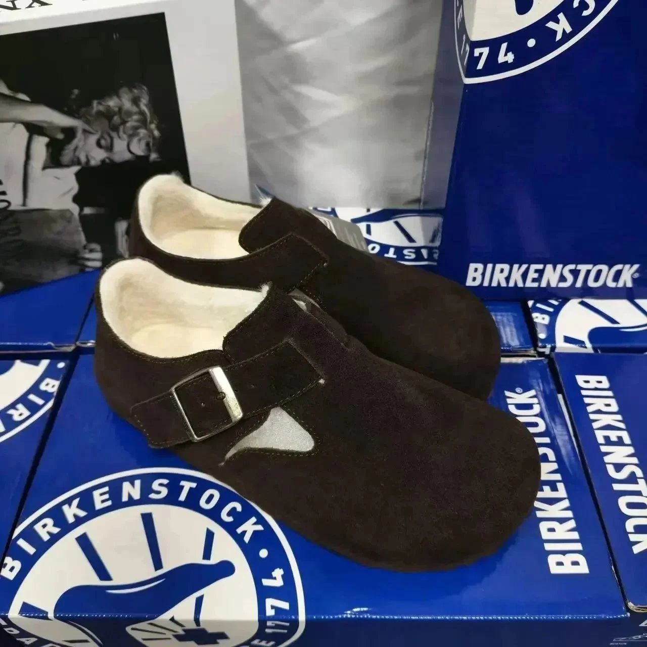 全包款摩卡色加绒