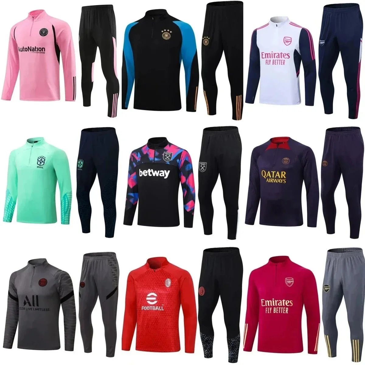 jl09(3) Fashion Mainstream Football Training Jersey WhatsApp +86 159 8088 5450