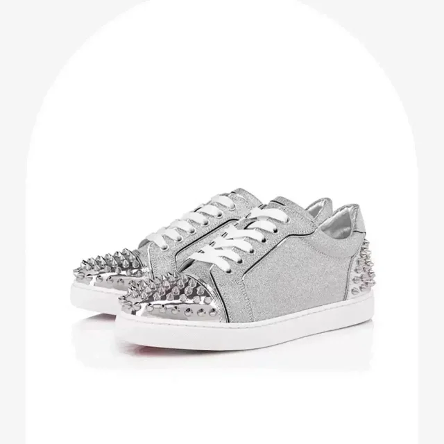 Unbranded Sneakers Low-Top Lace-Up with Studded Toe Options product detail image 5